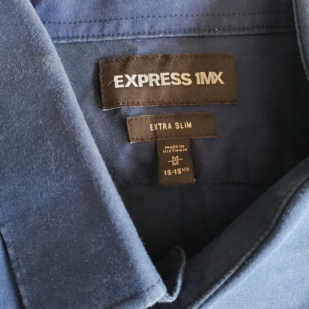 Express Extra Slim Button Down - Picture 3 of 3